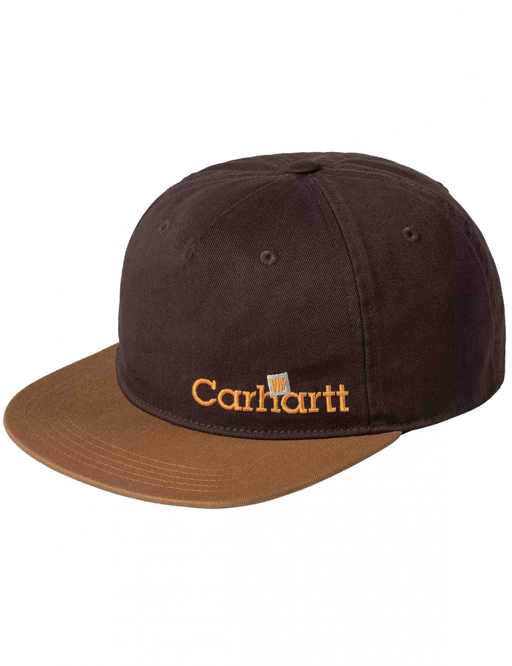 Label Script Cap - Brown