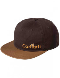 Label Script Cap - Brown