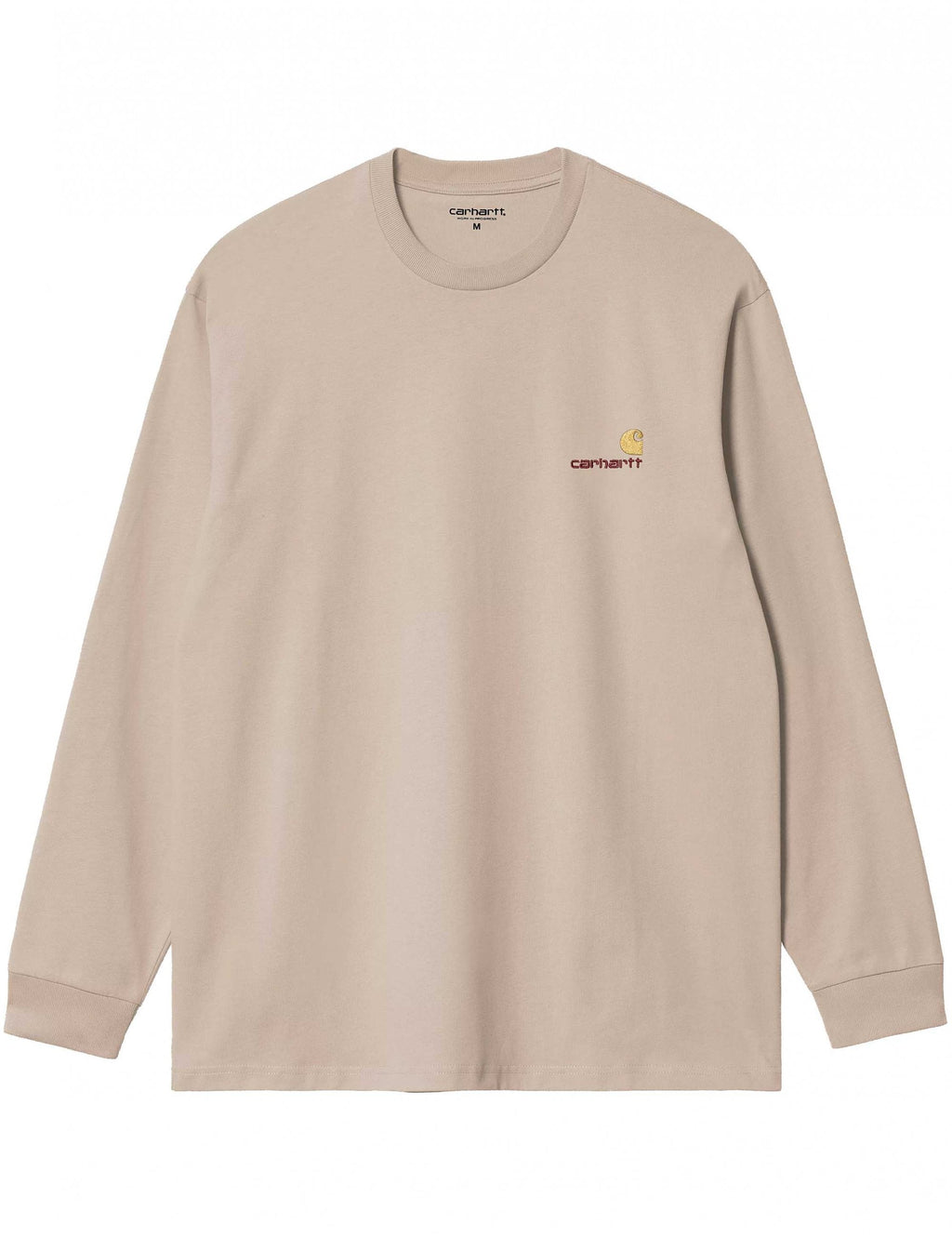 American Script Long Sleeve T-Shirt - Fleur De Sel