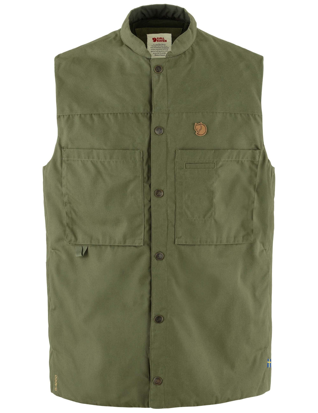 Singi Padded Vest - Laurel Green
