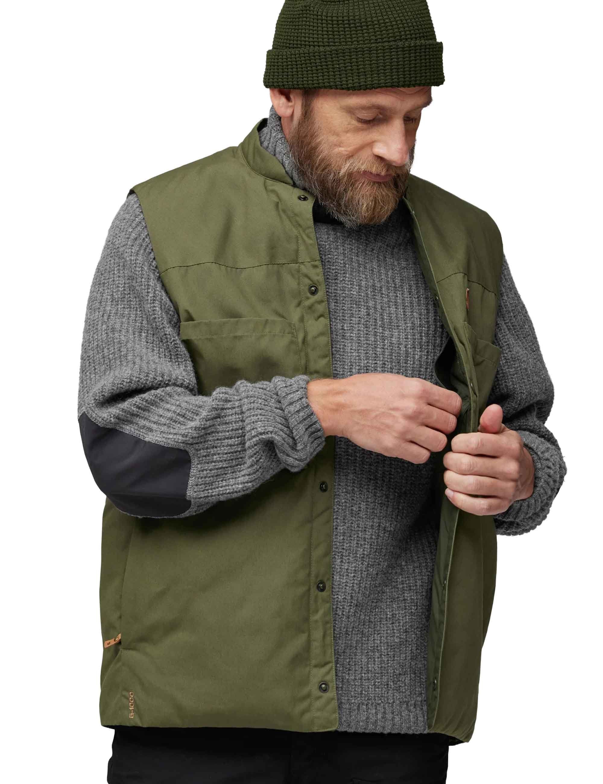 Fjallraven Singi Padded Vest - Laurel Green