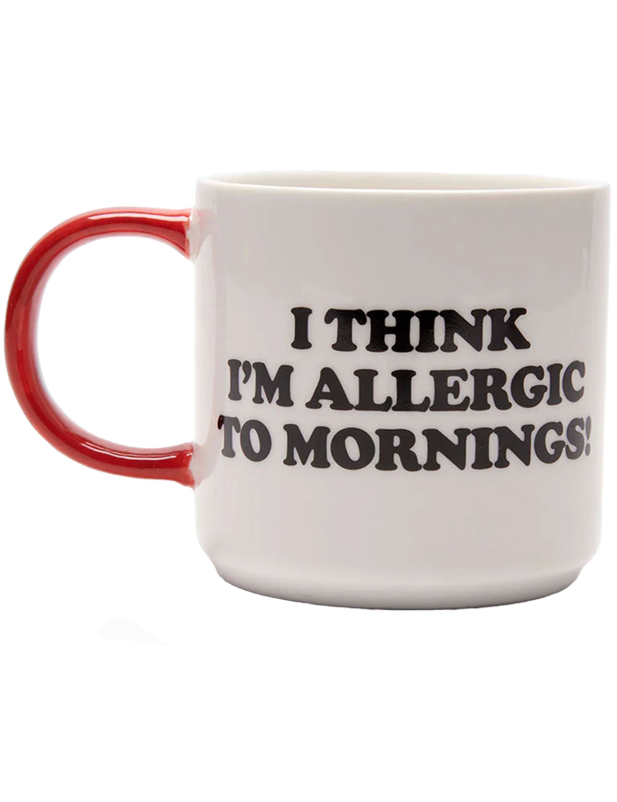 Snoopy Mug - Allergic To Mornings
