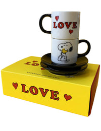Snoopy Espresso Set - Love