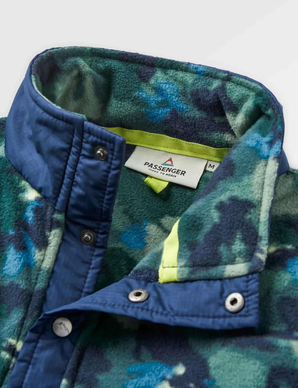 Adrift 1/2 Neck Polar Fleece - Alpine Camo