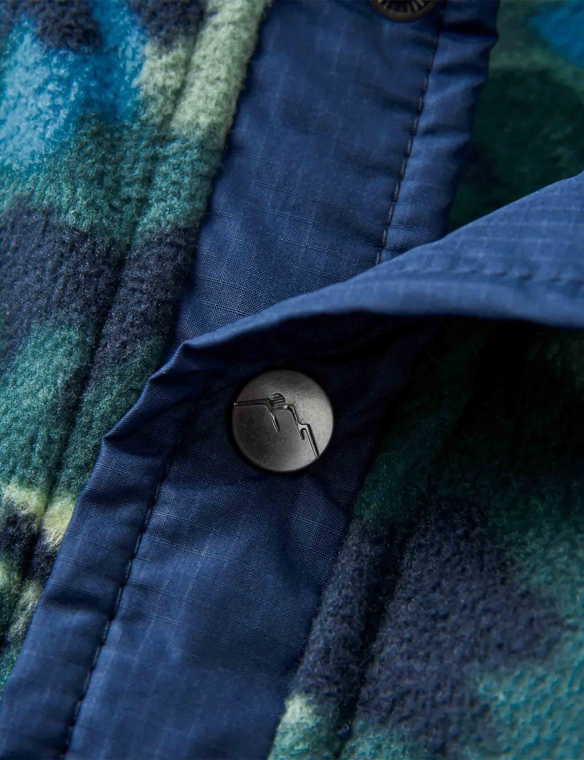 Adrift 1/2 Neck Polar Fleece - Alpine Camo