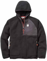 Ventura 1/2 Zip Sherpa Fleece - Black