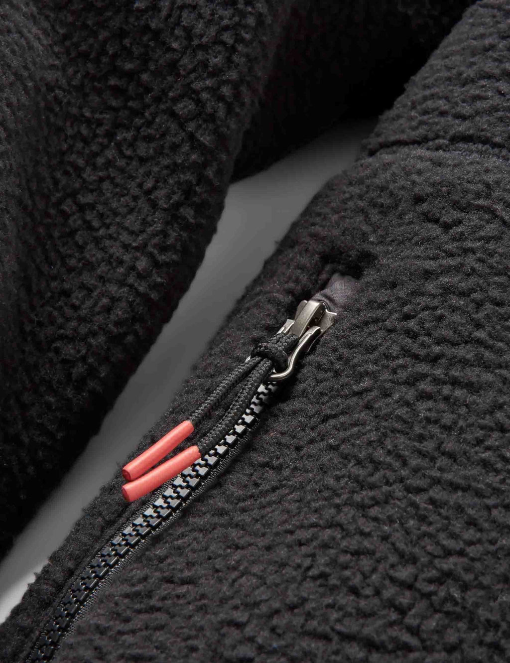 Ventura 1/2 Zip Sherpa Fleece - Black
