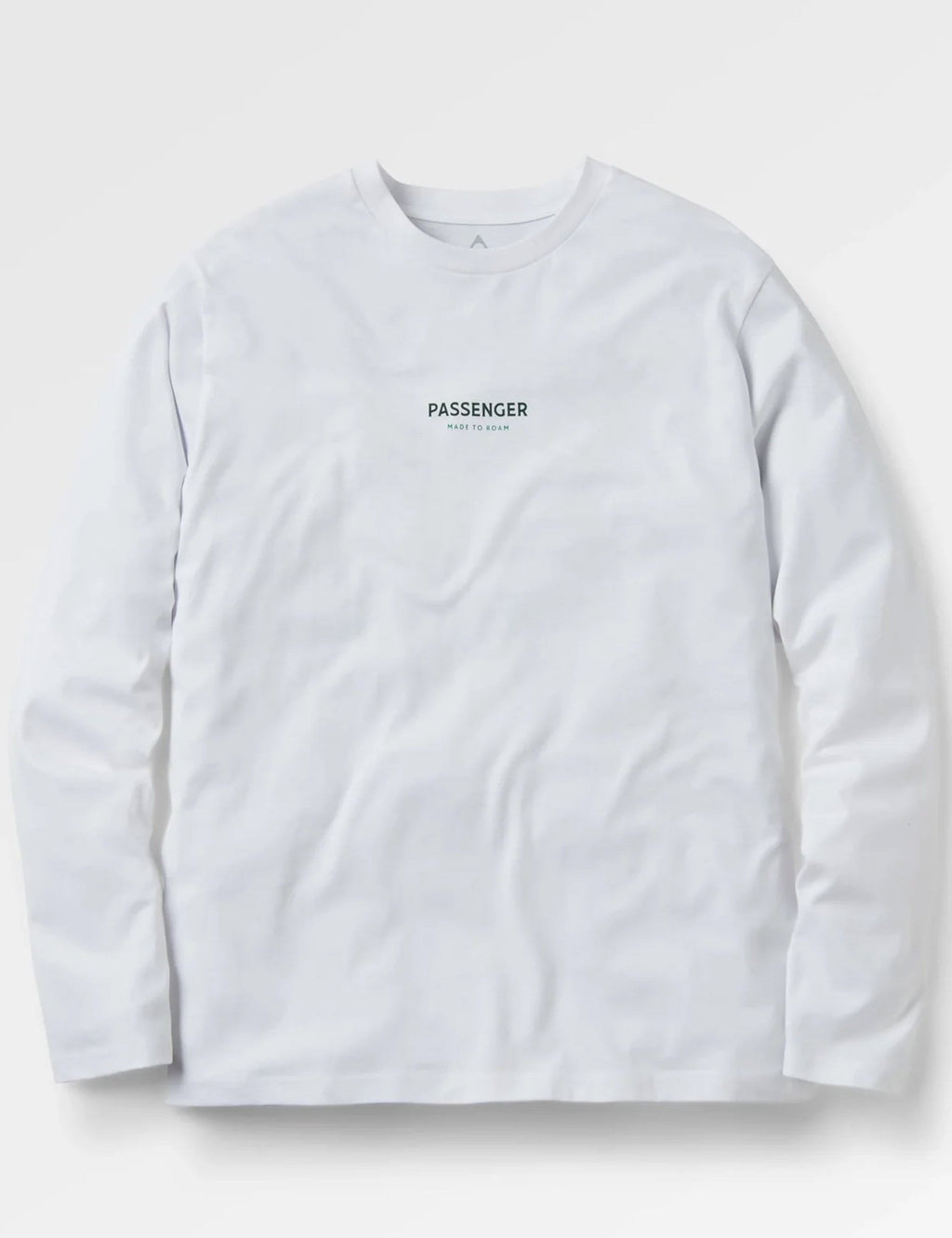 Phoenix Long Sleeve Recycled Cotton T-Shirt - White