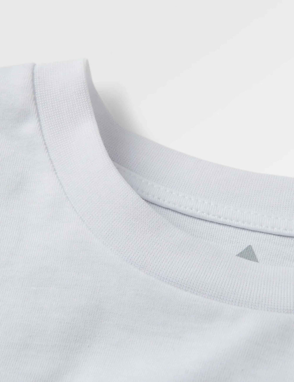 Phoenix Long Sleeve Recycled Cotton T-Shirt - White
