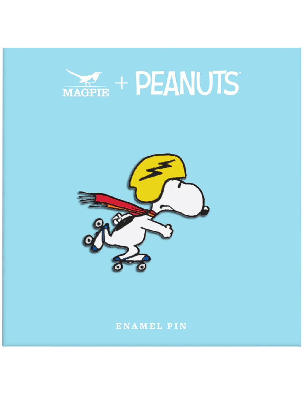 Snoopy Enamel Pin Badge - Lifestyle, Roller Derby