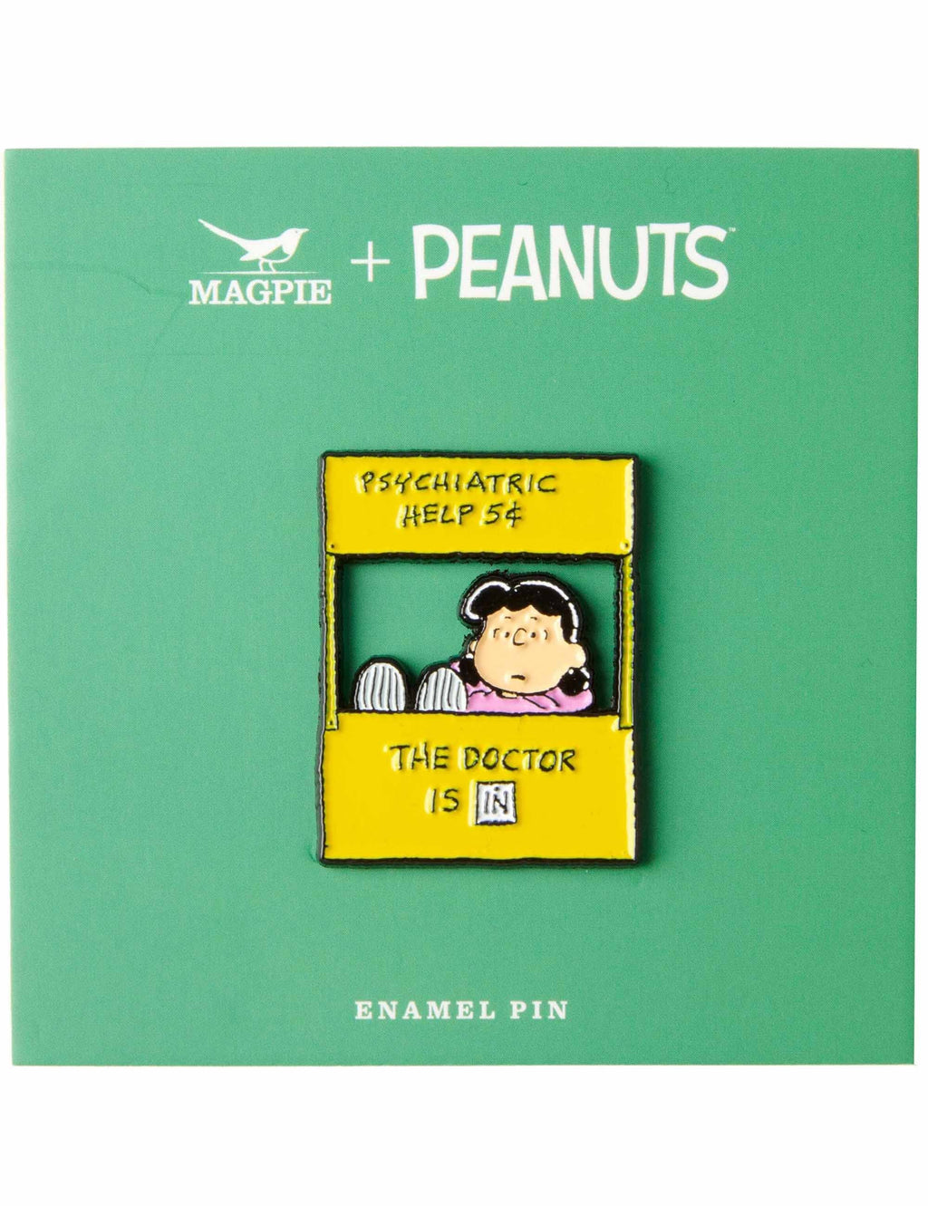 Snoopy Enamel Pin Badge - Be Kind, Help