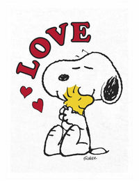 Snoopy Tea Towel - Love