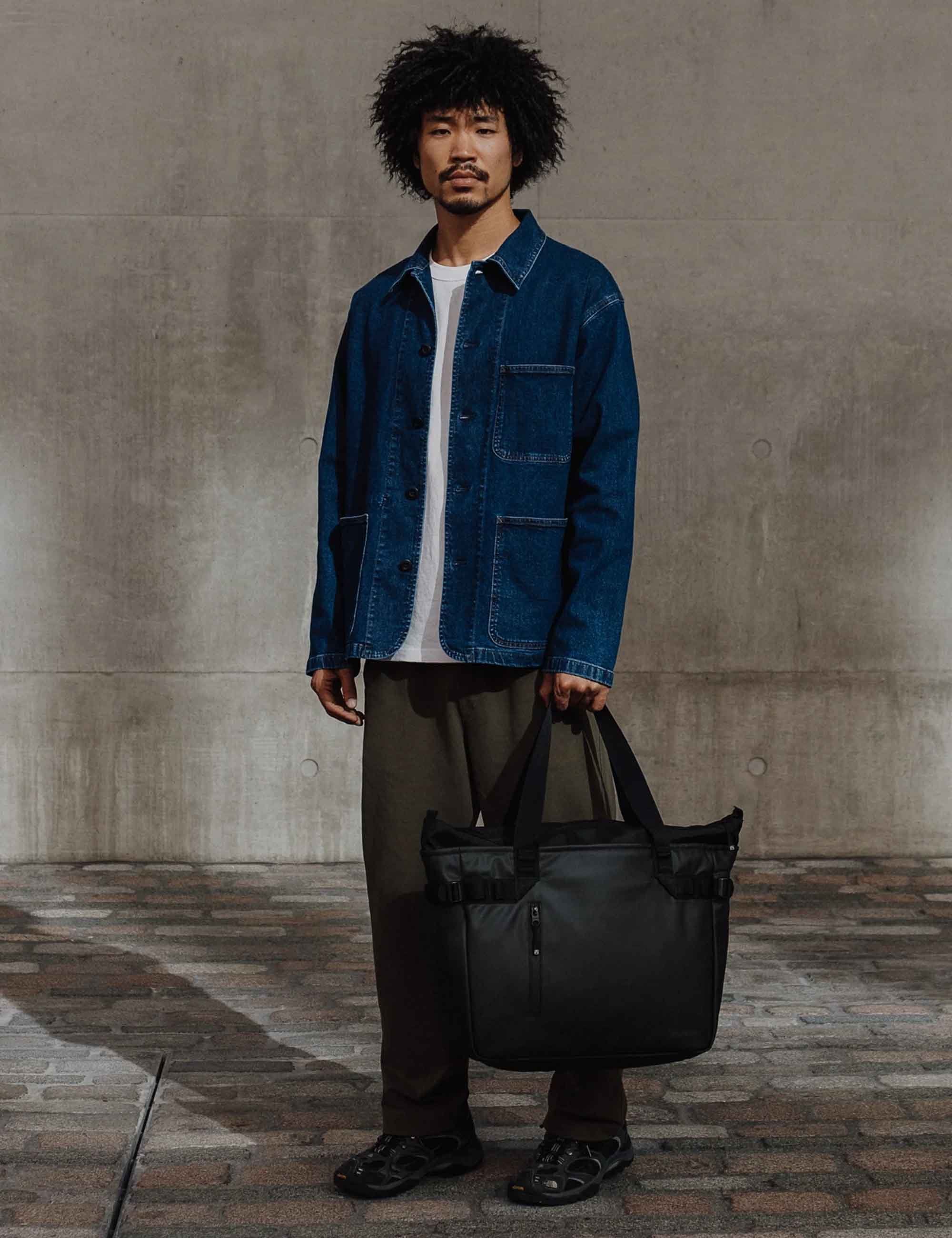 Stubble & Co Laptop Tote Bag 20L - All Black
