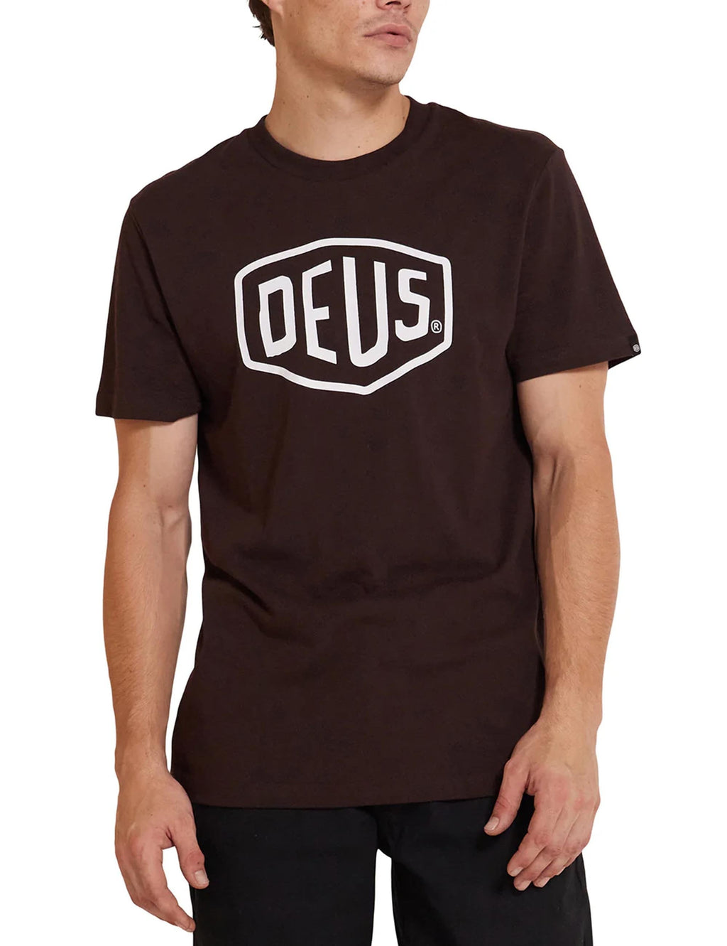 Shield T-Shirt - Chocolate Brown