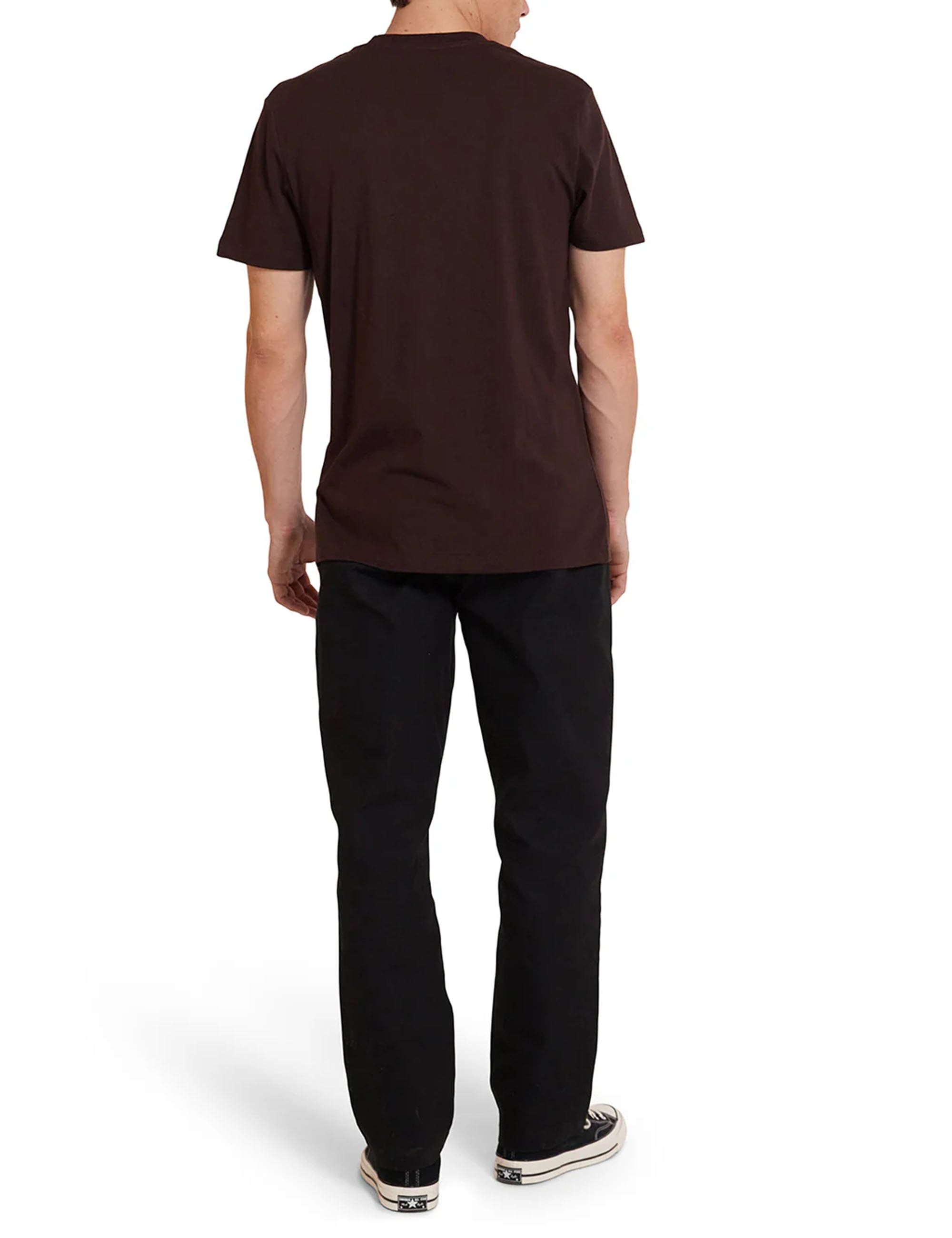 Deus Ex Machina Shield T-Shirt - Chocolate Brown