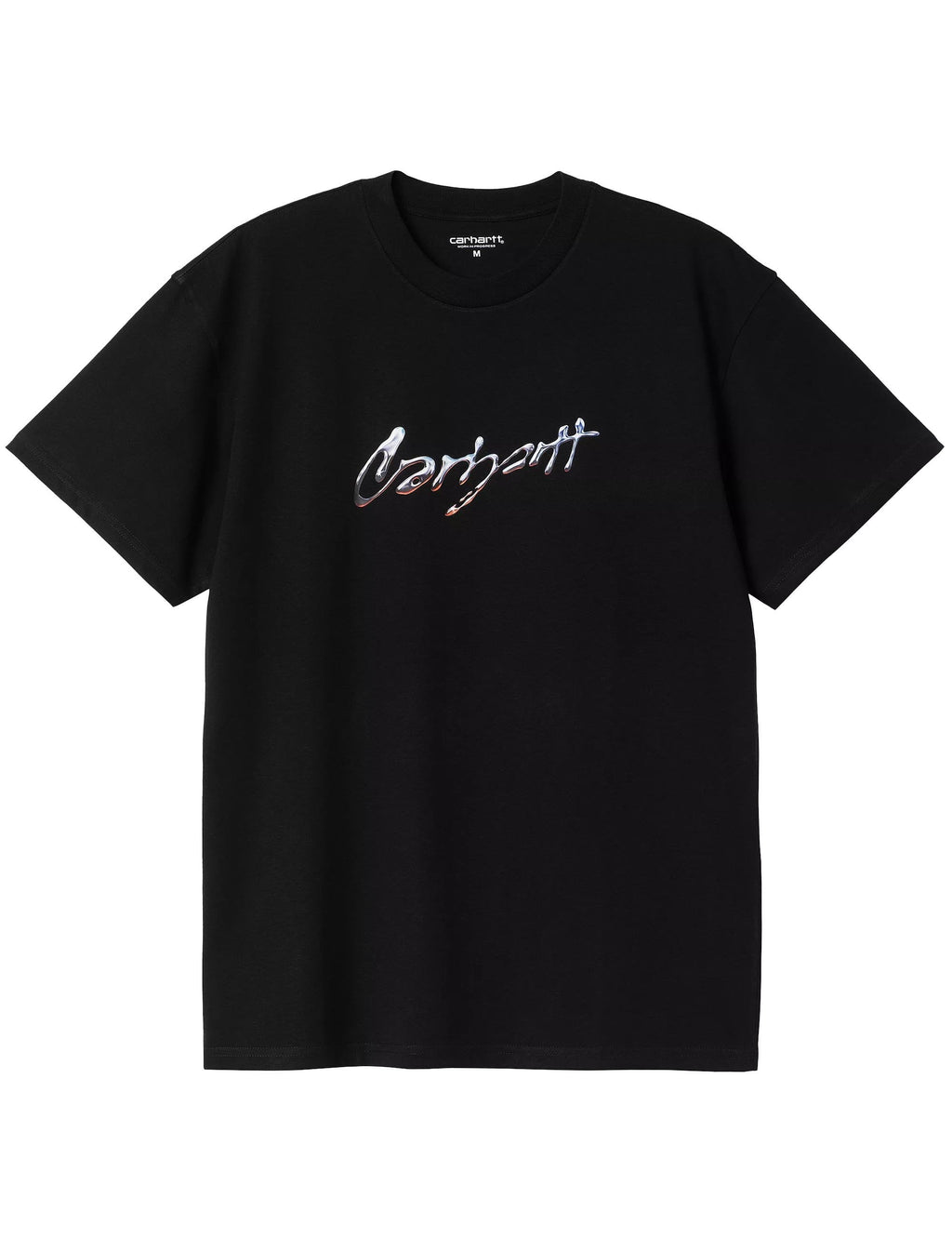 Drip Script T-Shirt - Black