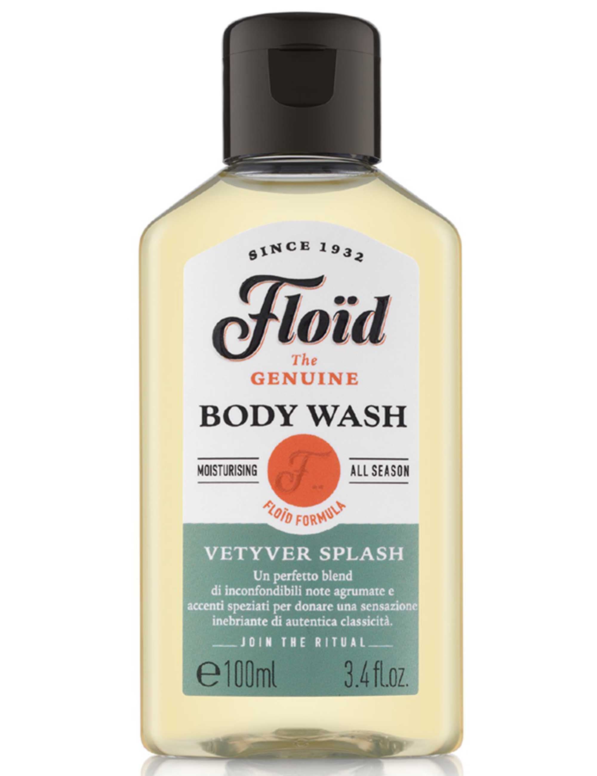 Travel Body Wash (100ml) - Vetyver Splash