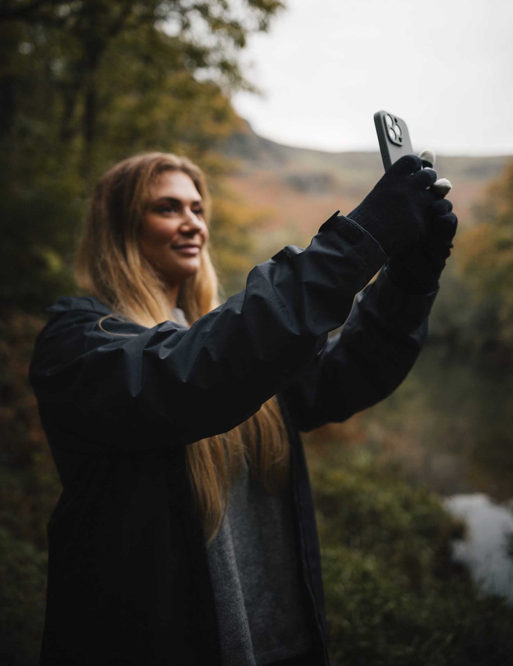 Thinny Touch Gloves - Black