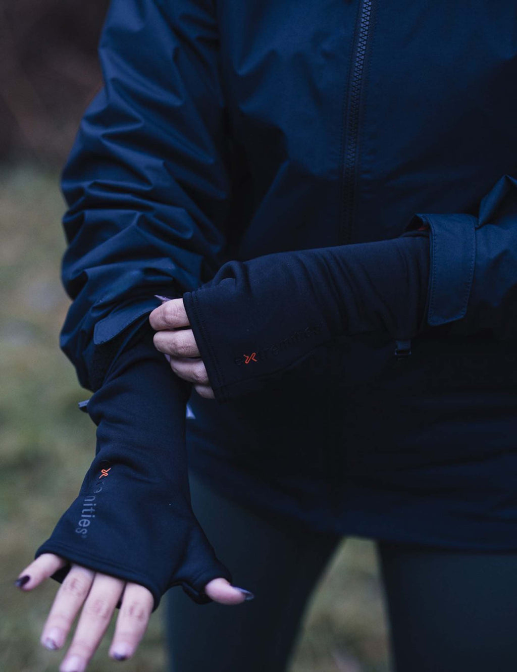 Power Liner Wrist Gaiter - Black