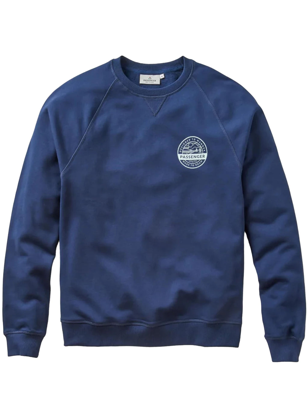 Odyssey Recycled Cotton Crew Sweat - Rich Navy
