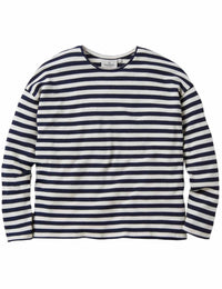 Women's Panorama Long Sleeve Stripe T-Shirt - Deep Navy