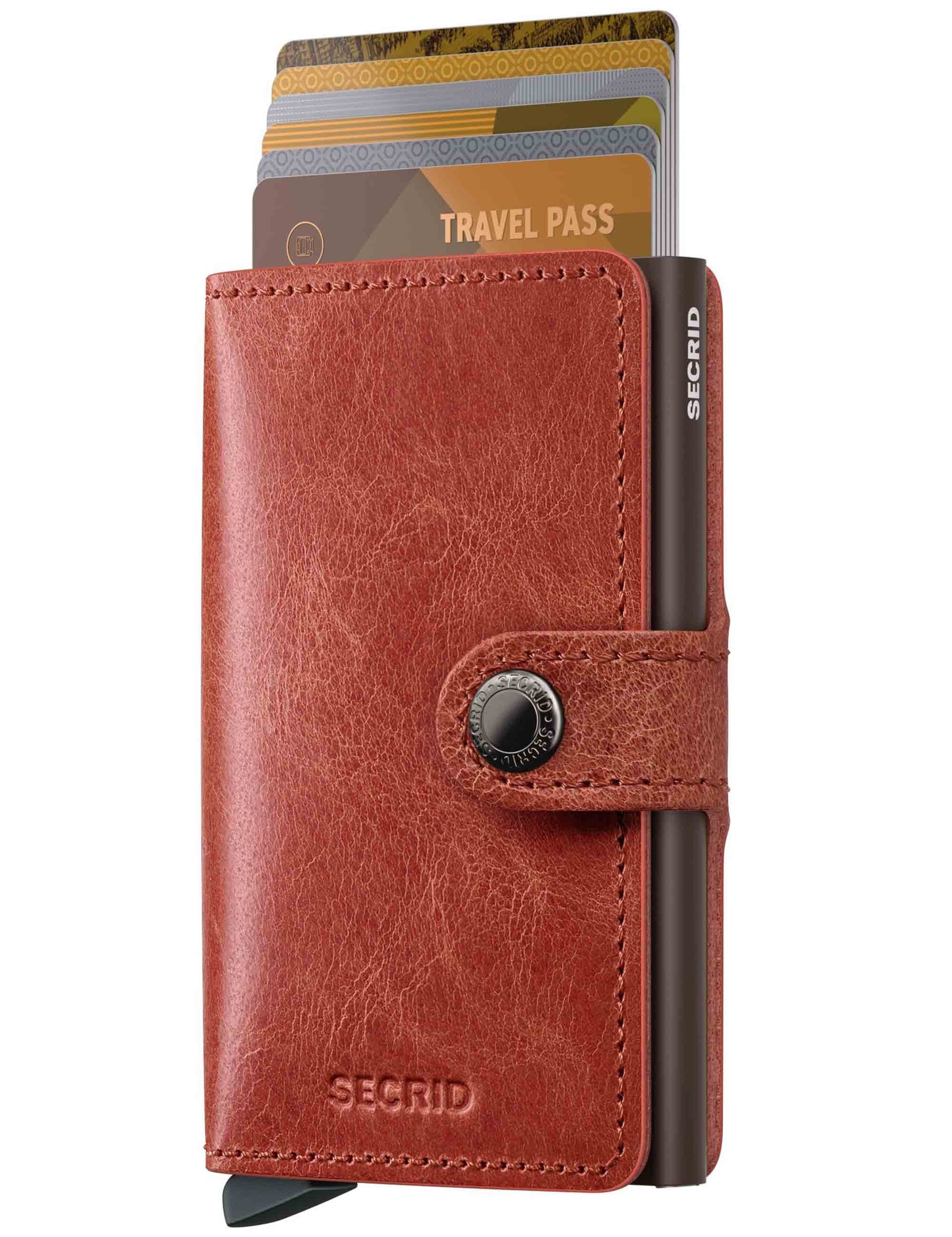 Mini Wallet - Vintage Orange
