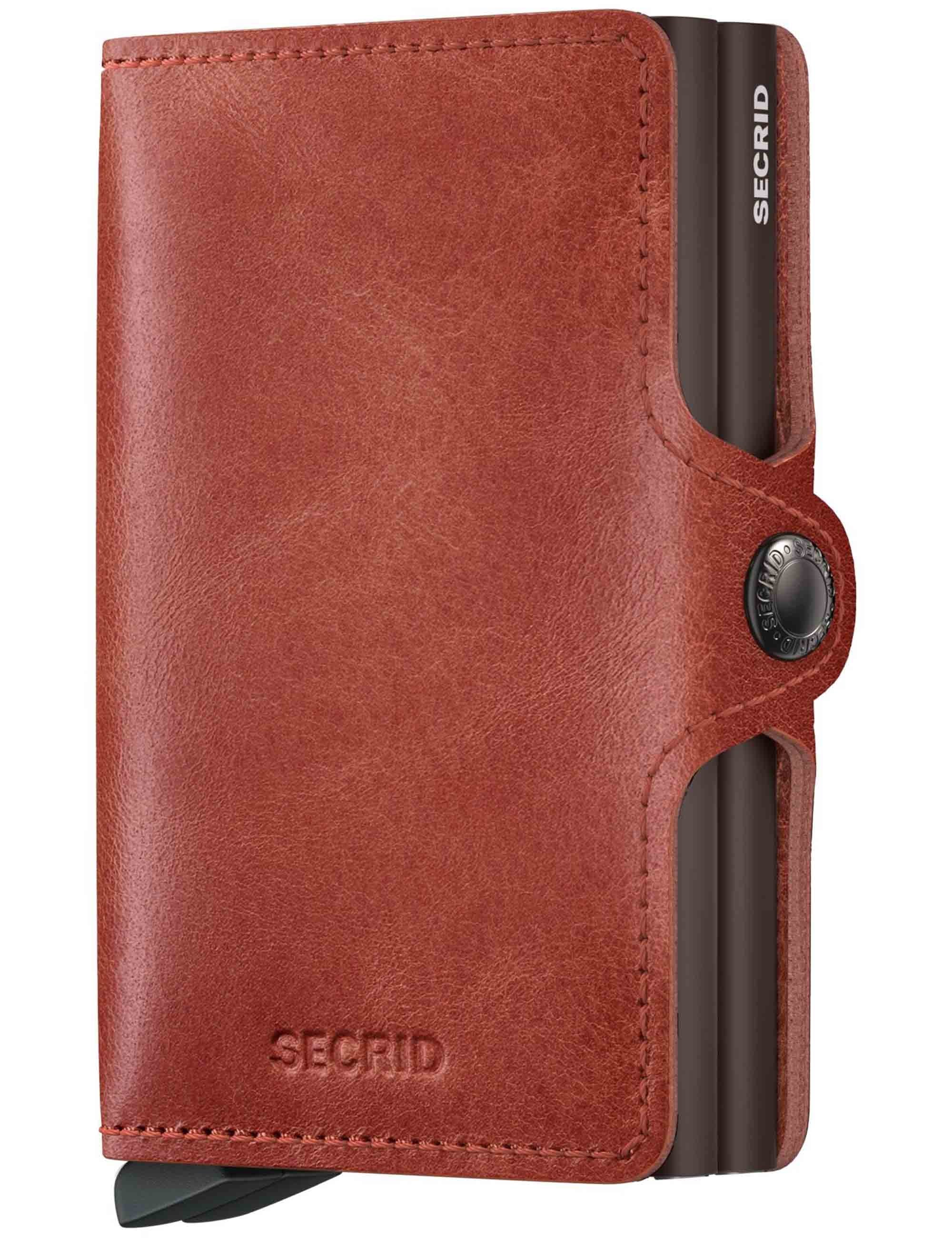 Twin Wallet - Vintage Orange