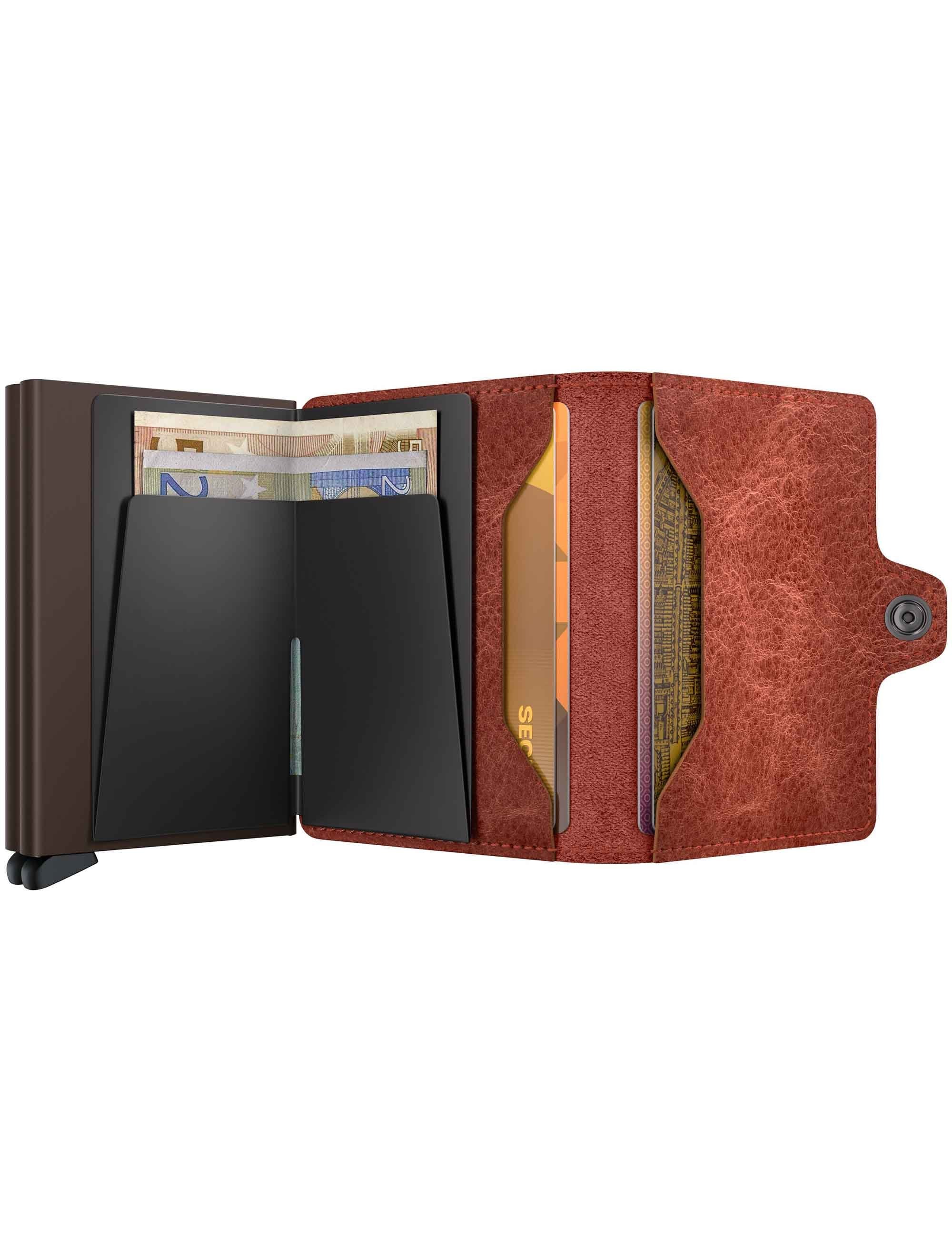 Twin Wallet - Vintage Orange