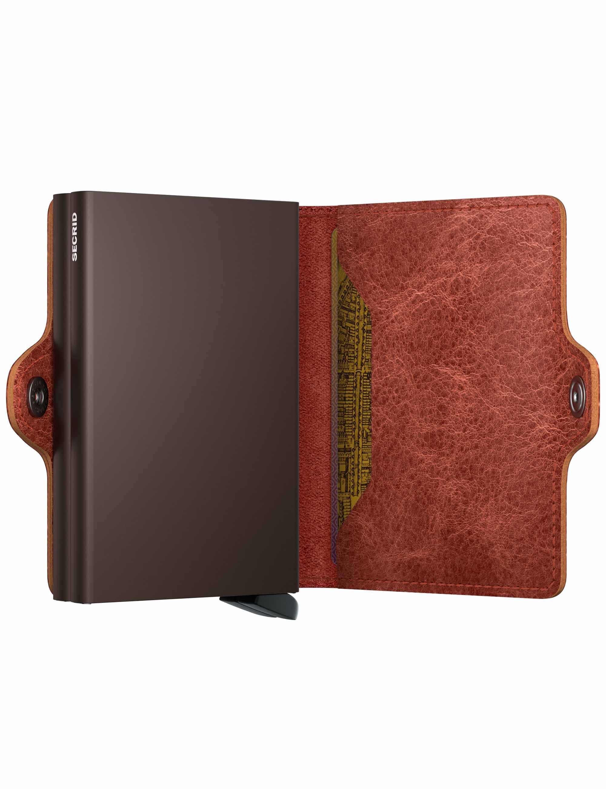 Twin Wallet - Vintage Orange