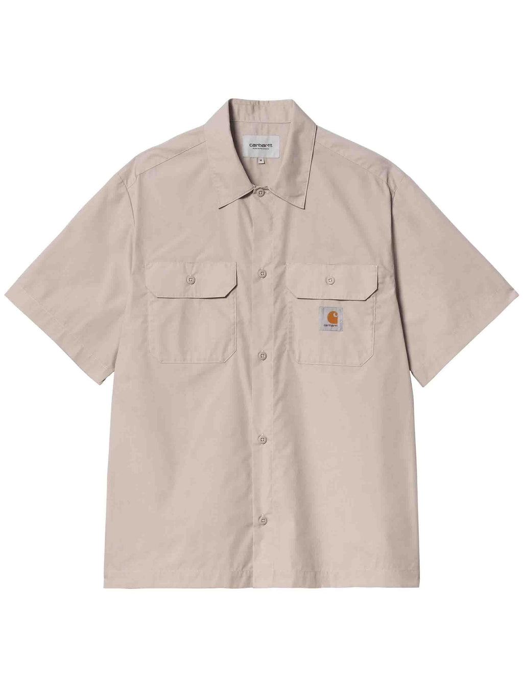 Craft Short Sleeve Shirt - Dusky Beige