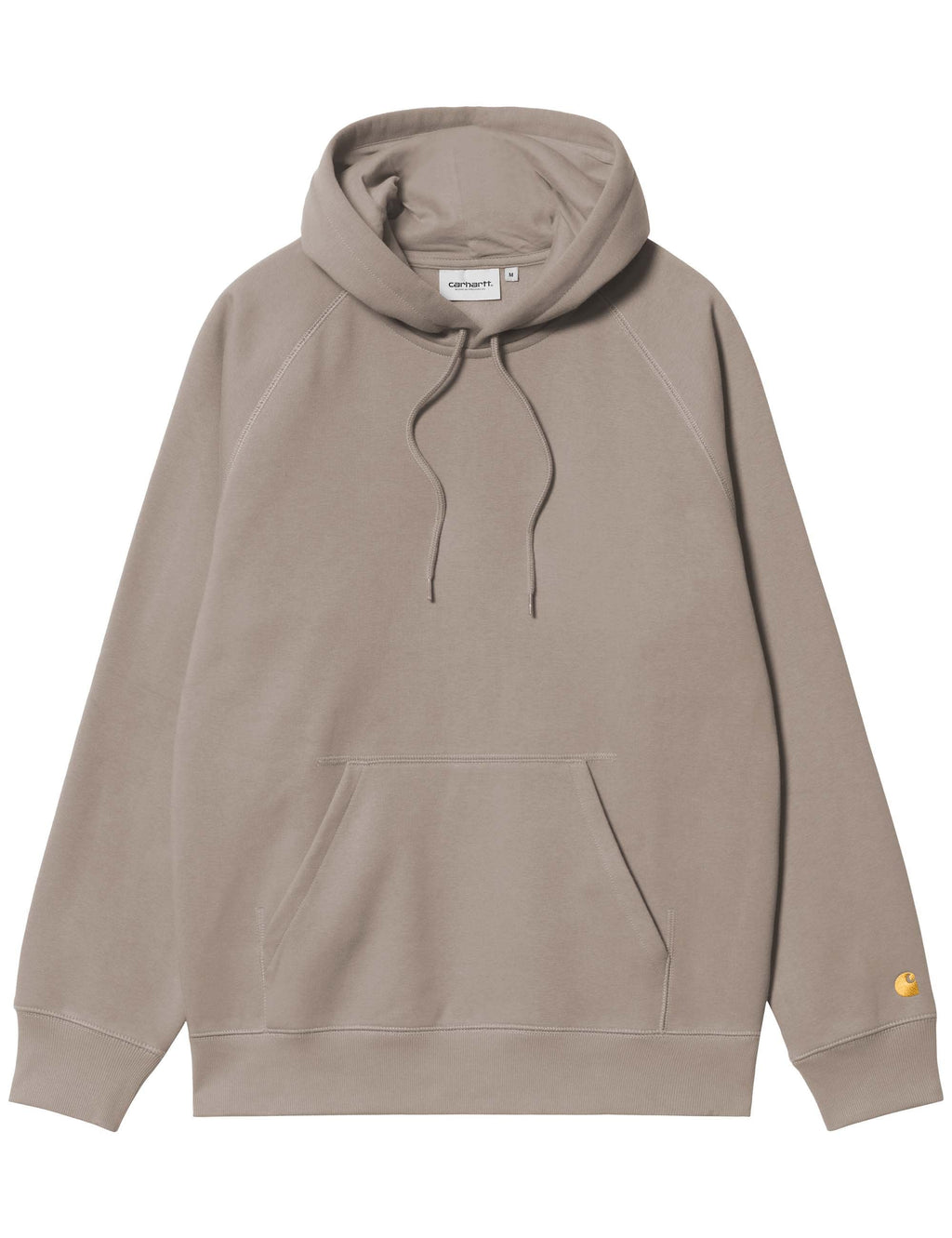 Chase Hooded Sweat - Dusky Beige/Gold