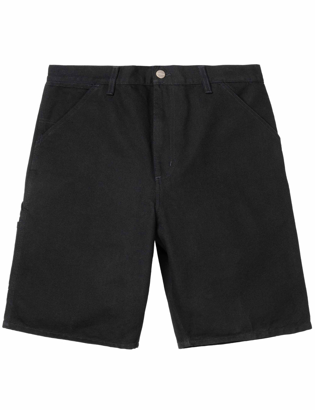 Single Knee Shorts - Black