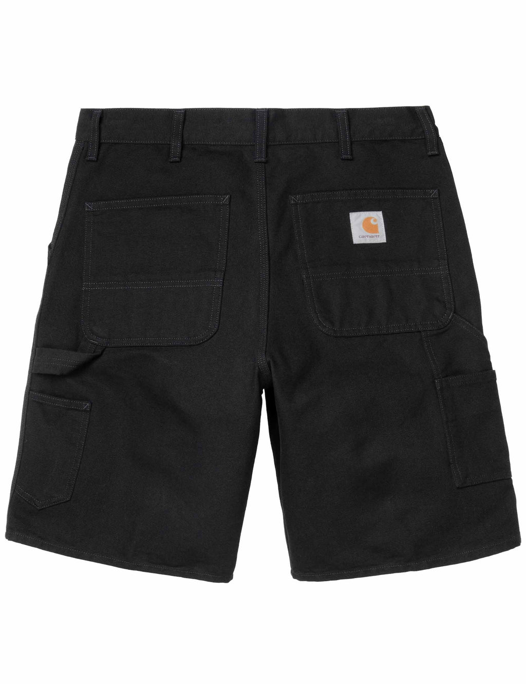 Single Knee Shorts - Black