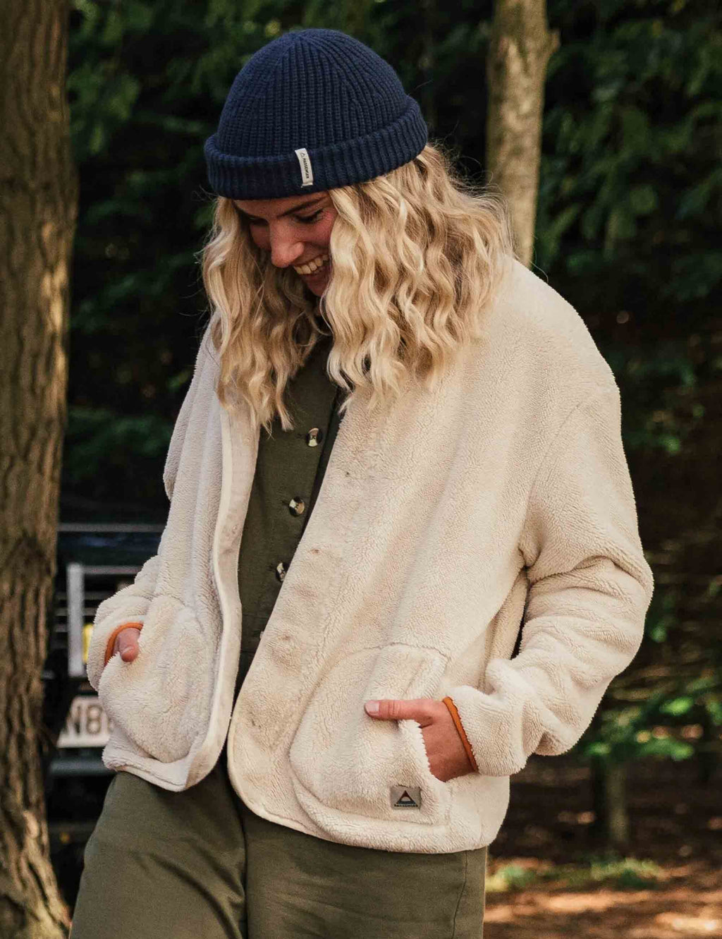 Women's Iris Fleece Jacket - Oat