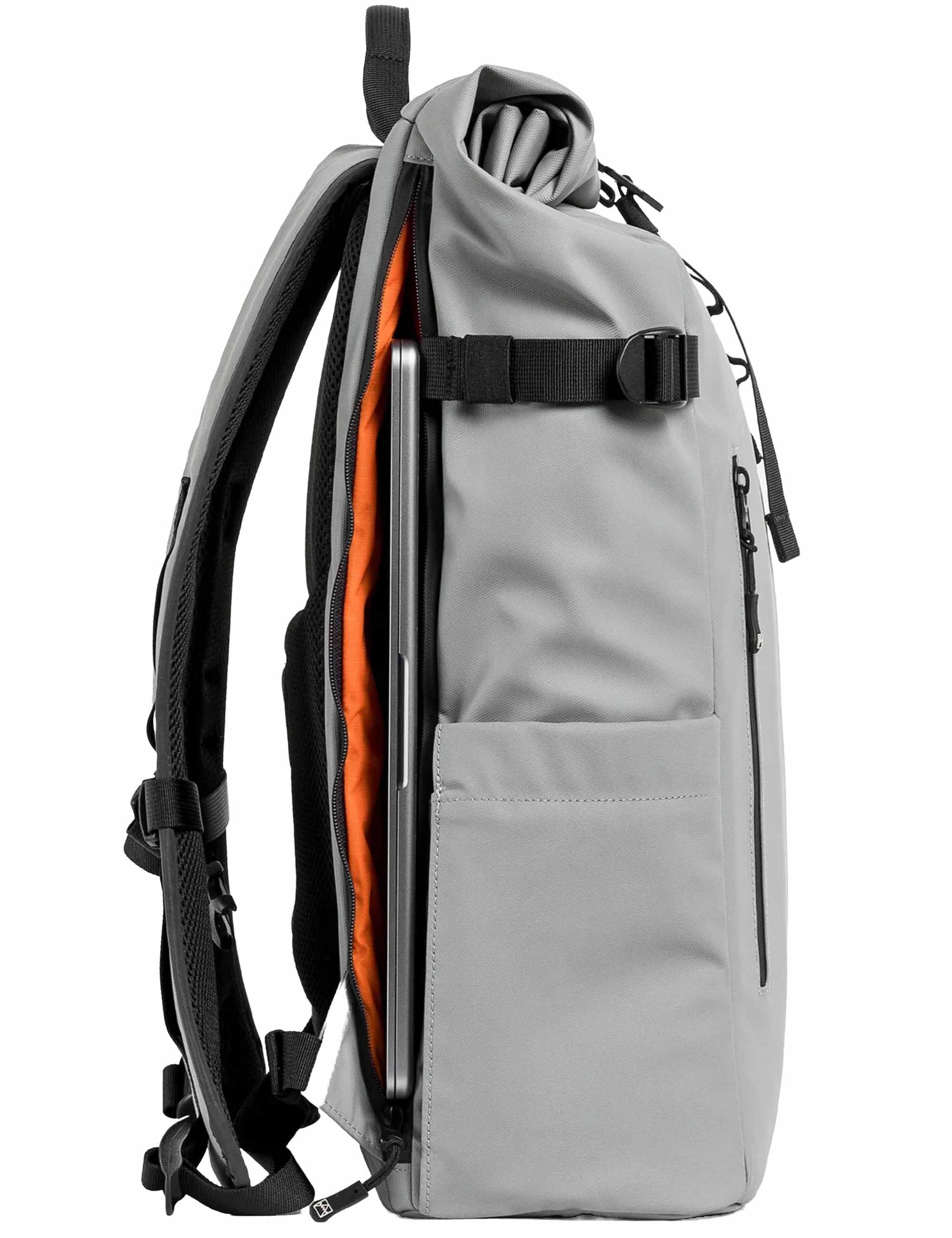 Stubble & Co The Roll Top Backpack 20L - Concrete