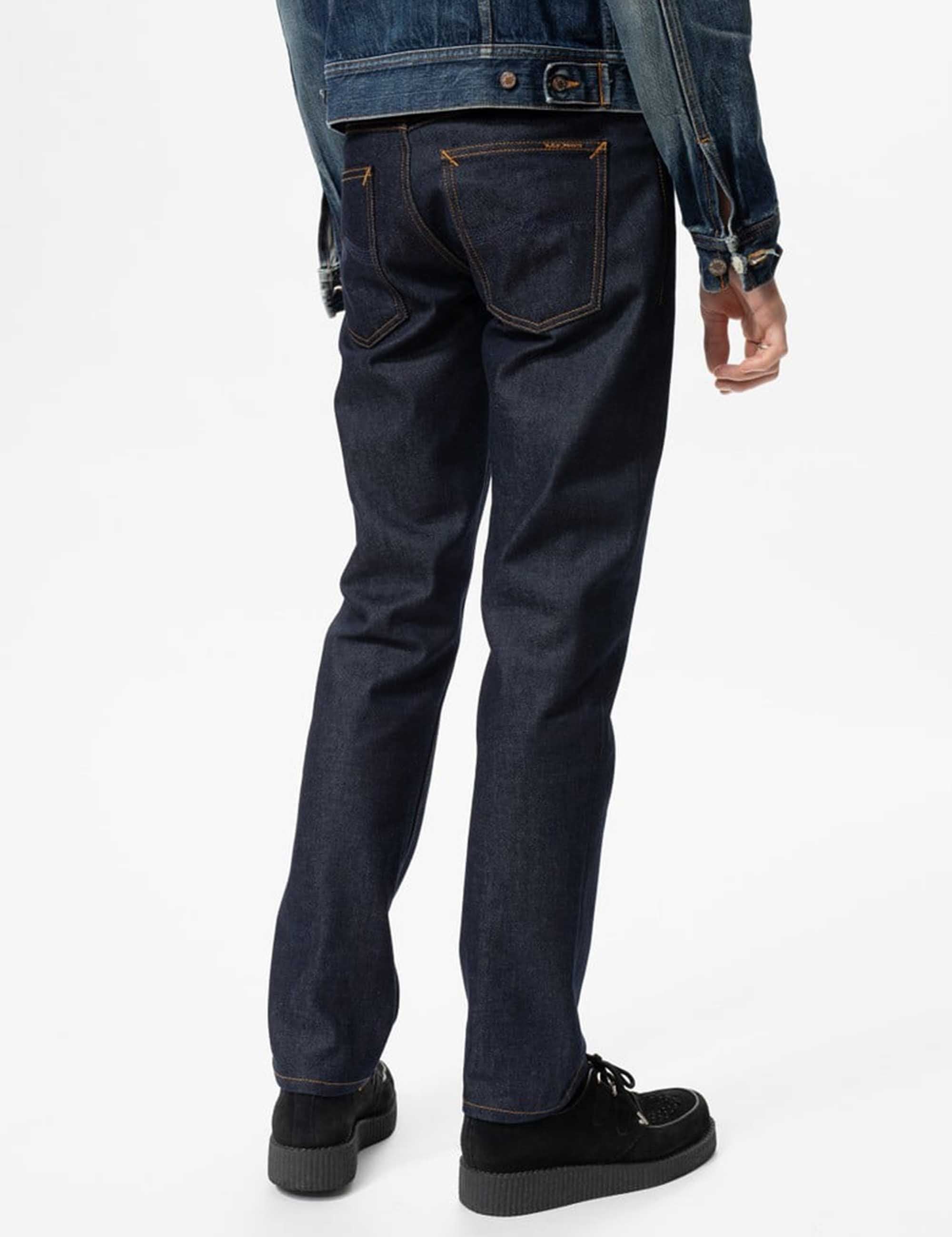 Nudie Jeans Solid Ollie Jeans - Dry Abyss Wash