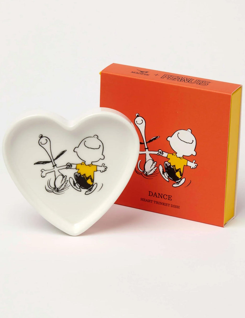 Snoopy Heart Shaped Trinket Dish - Dance