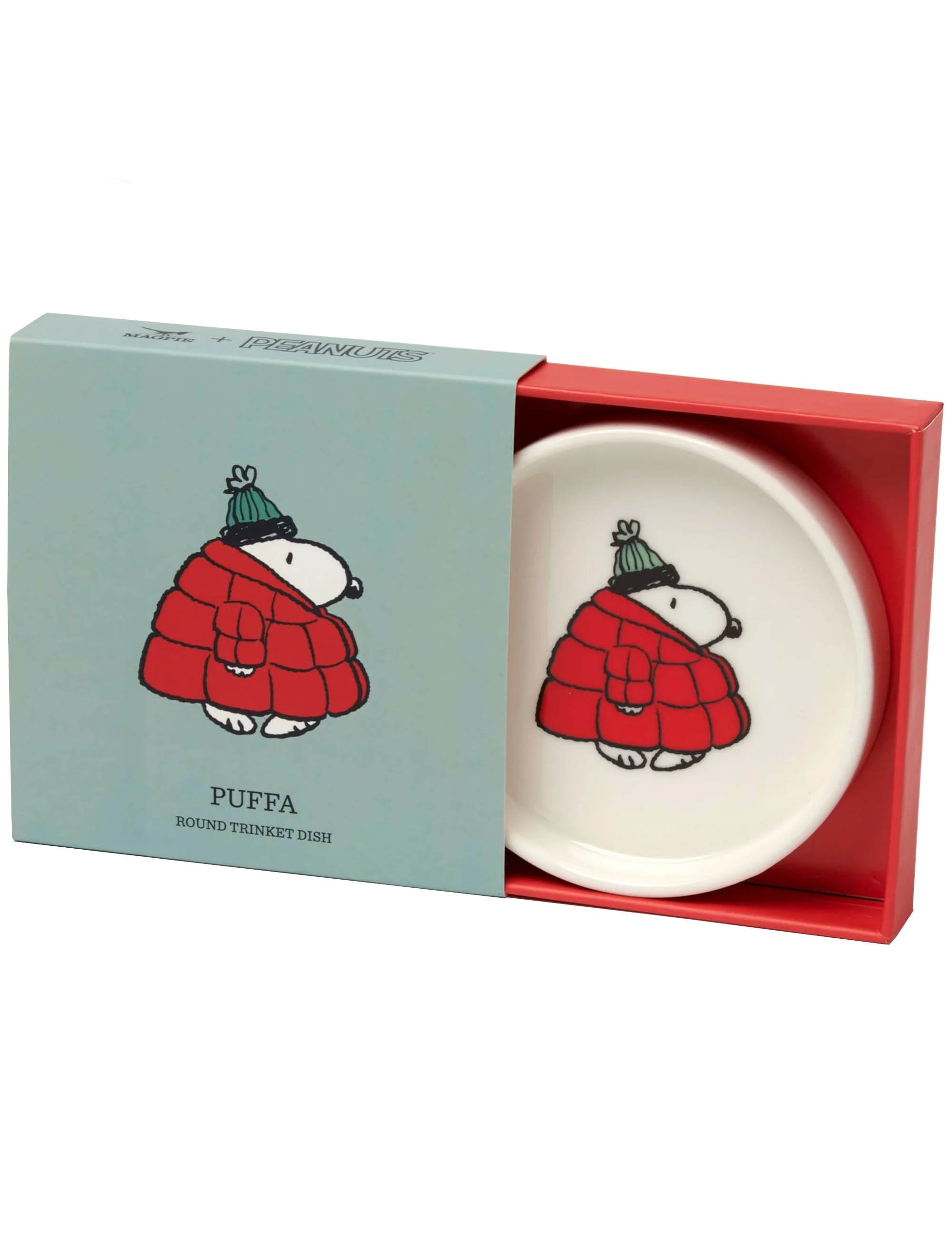 Peanuts Snoopy Round Shaped Trinket Dish - Puffa