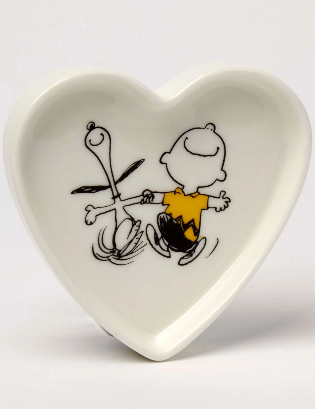 Snoopy Heart Shaped Trinket Dish - Dance