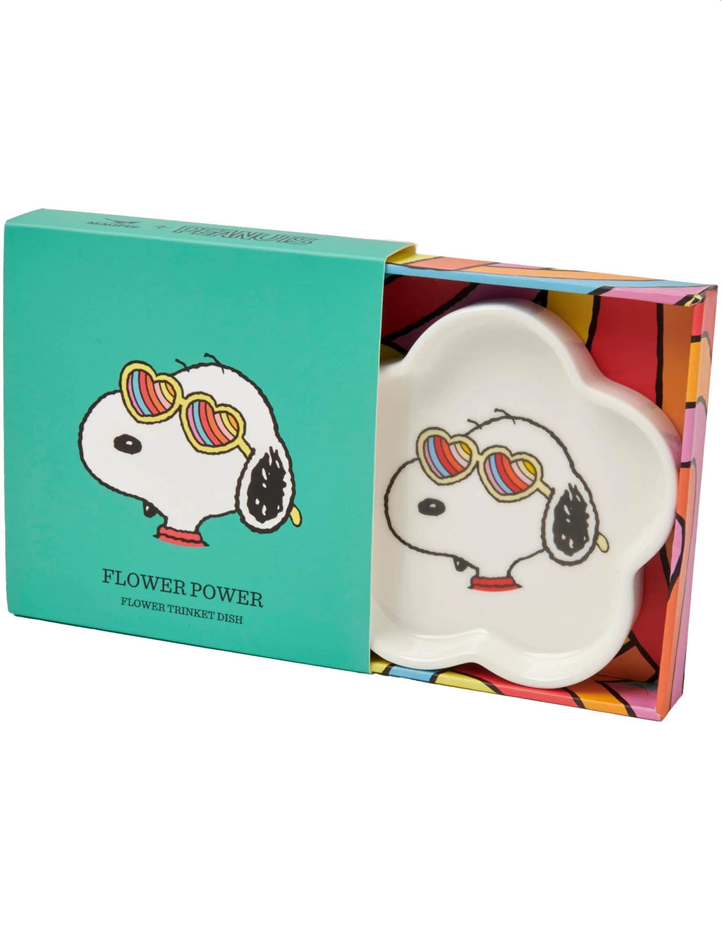 Snoopy Flower Shaped Trinket Dish - Flower Power