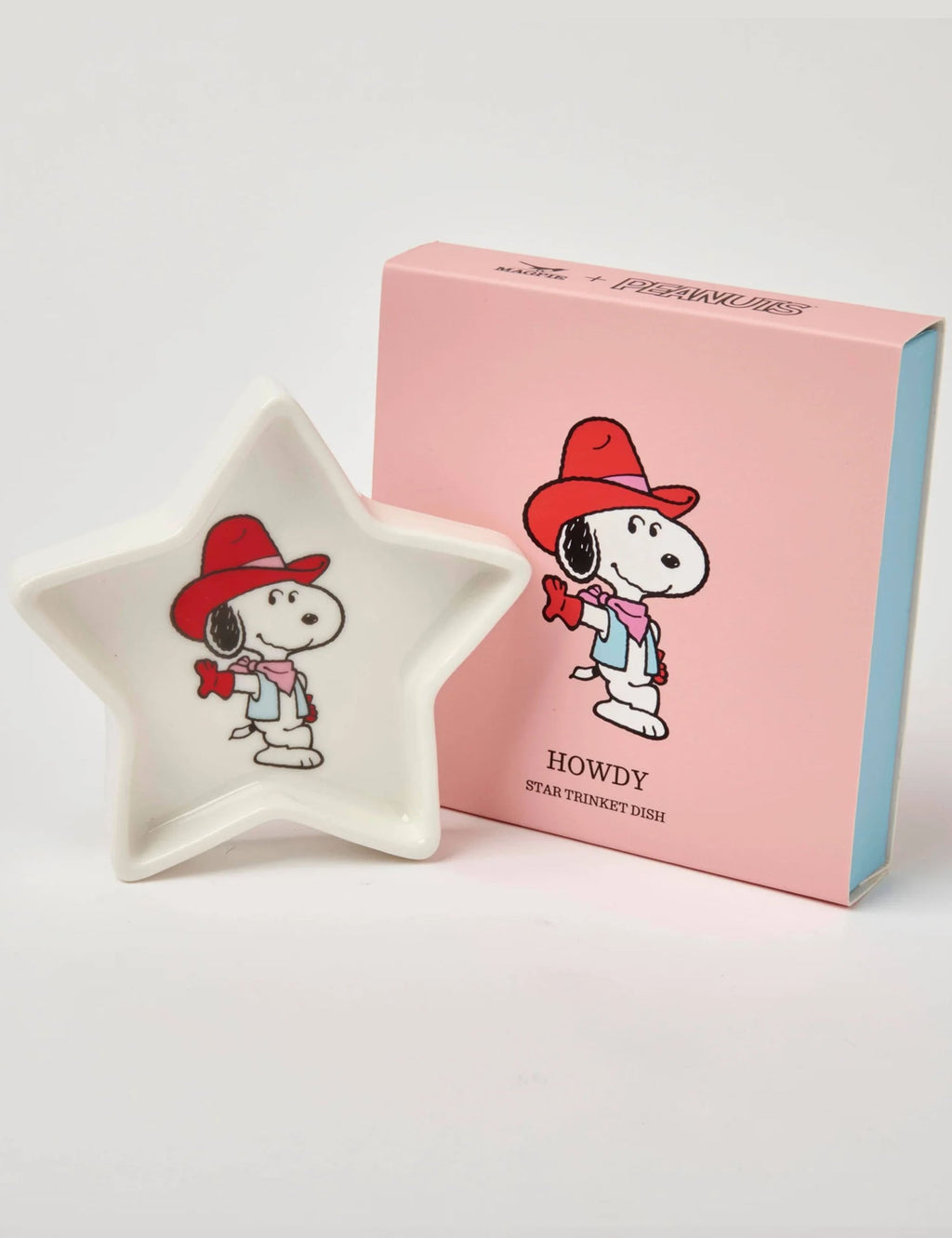 Snoopy Star Shaped Trinket Dish - Howdy