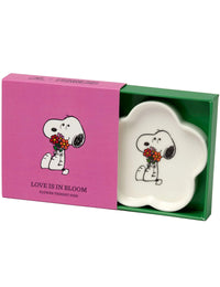 Snoopy Flower Shaped Trinket Dish - Flowers