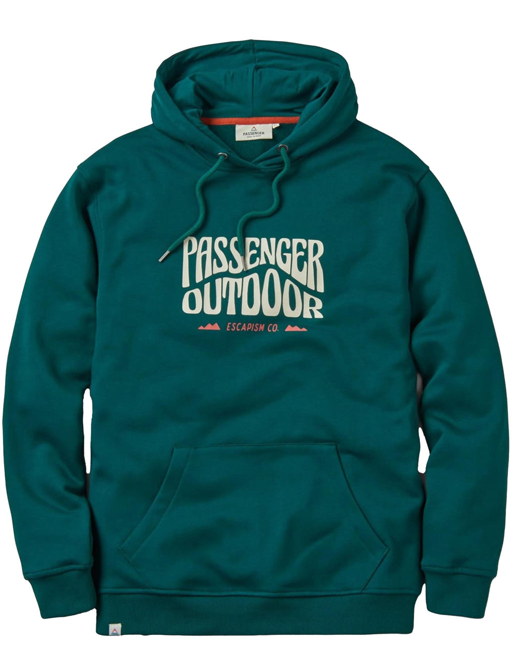 Yuca Recycled Cotton Hooded Sweat - Rain Forest