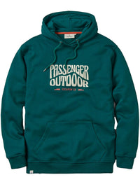 Yuca Recycled Cotton Hooded Sweat - Rain Forest