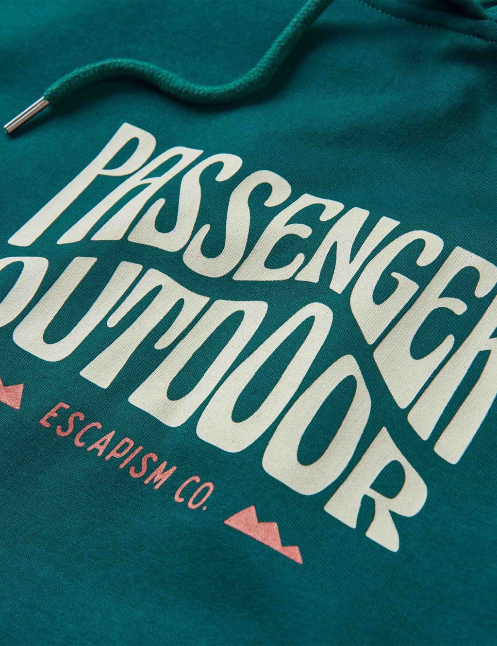 Yuca Recycled Cotton Hooded Sweat - Rain Forest