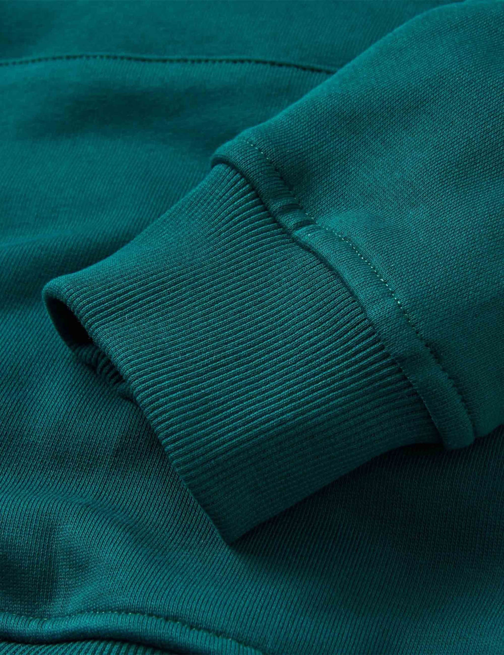 Yuca Recycled Cotton Hooded Sweat - Rain Forest