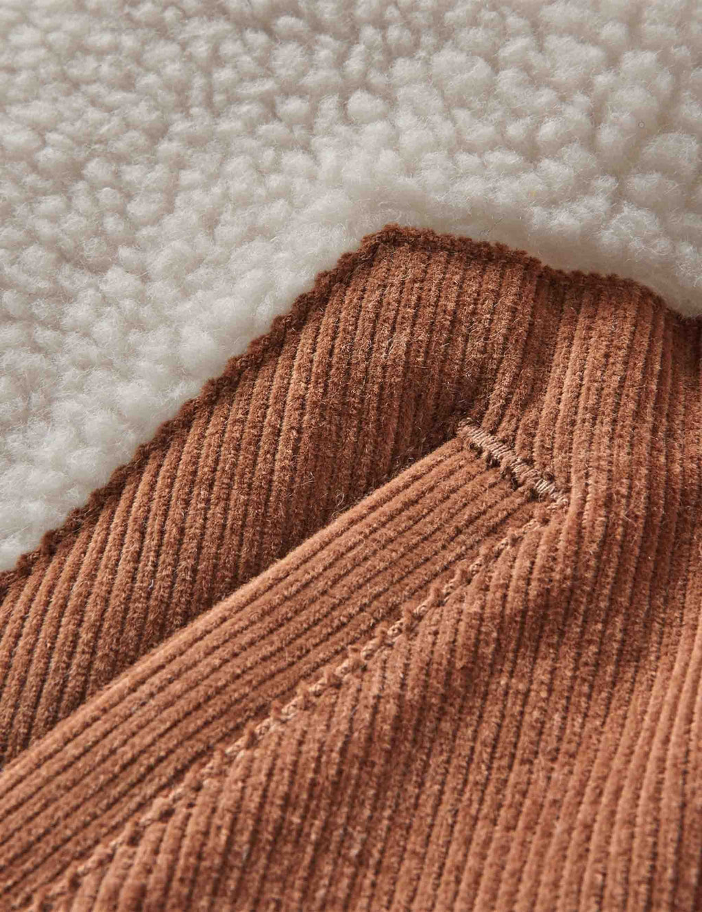 Women's Clover Lined Fleece Jacket - Warm Ivory