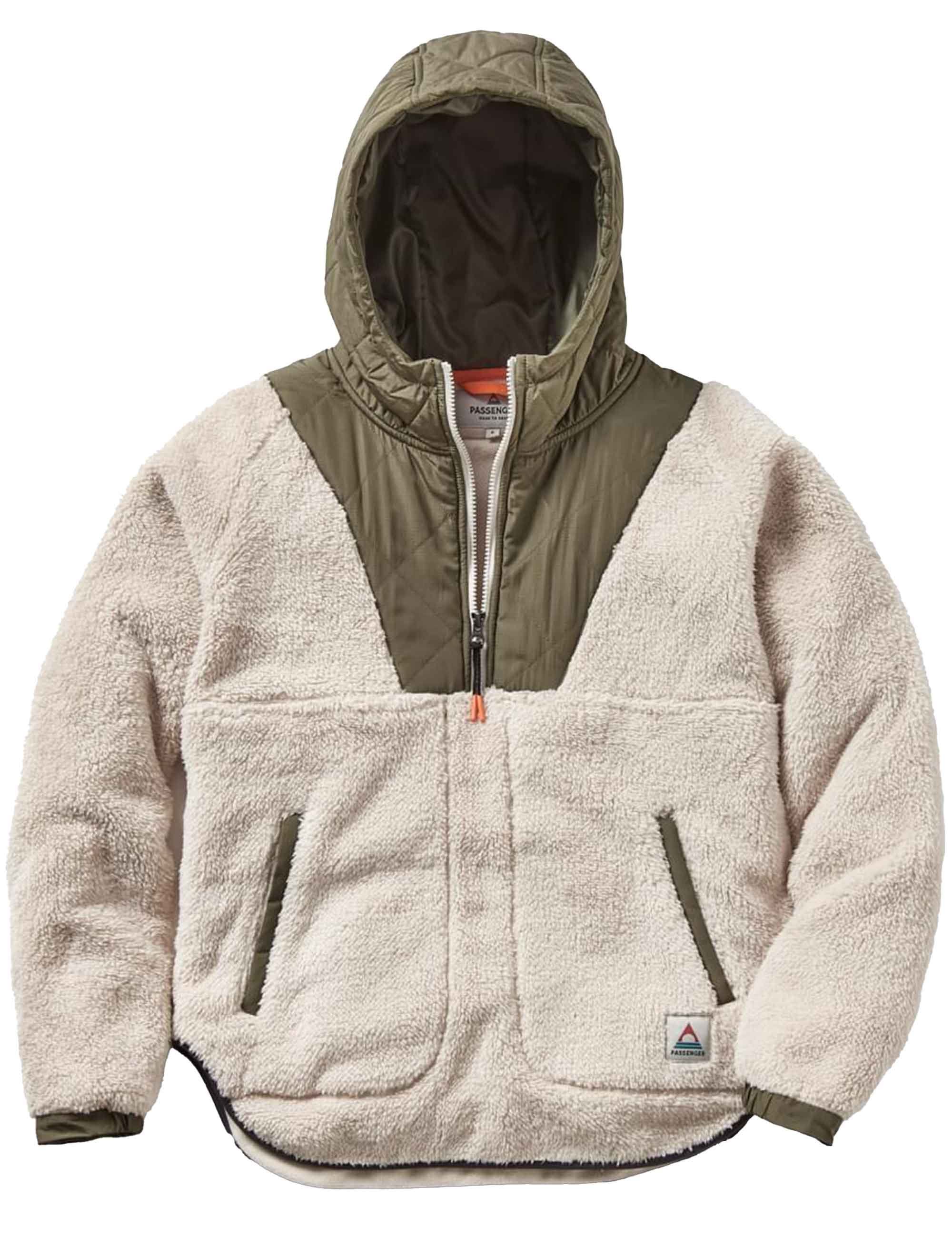 Women's Beaumont Hooded Sherpa Fleece - Vintage White