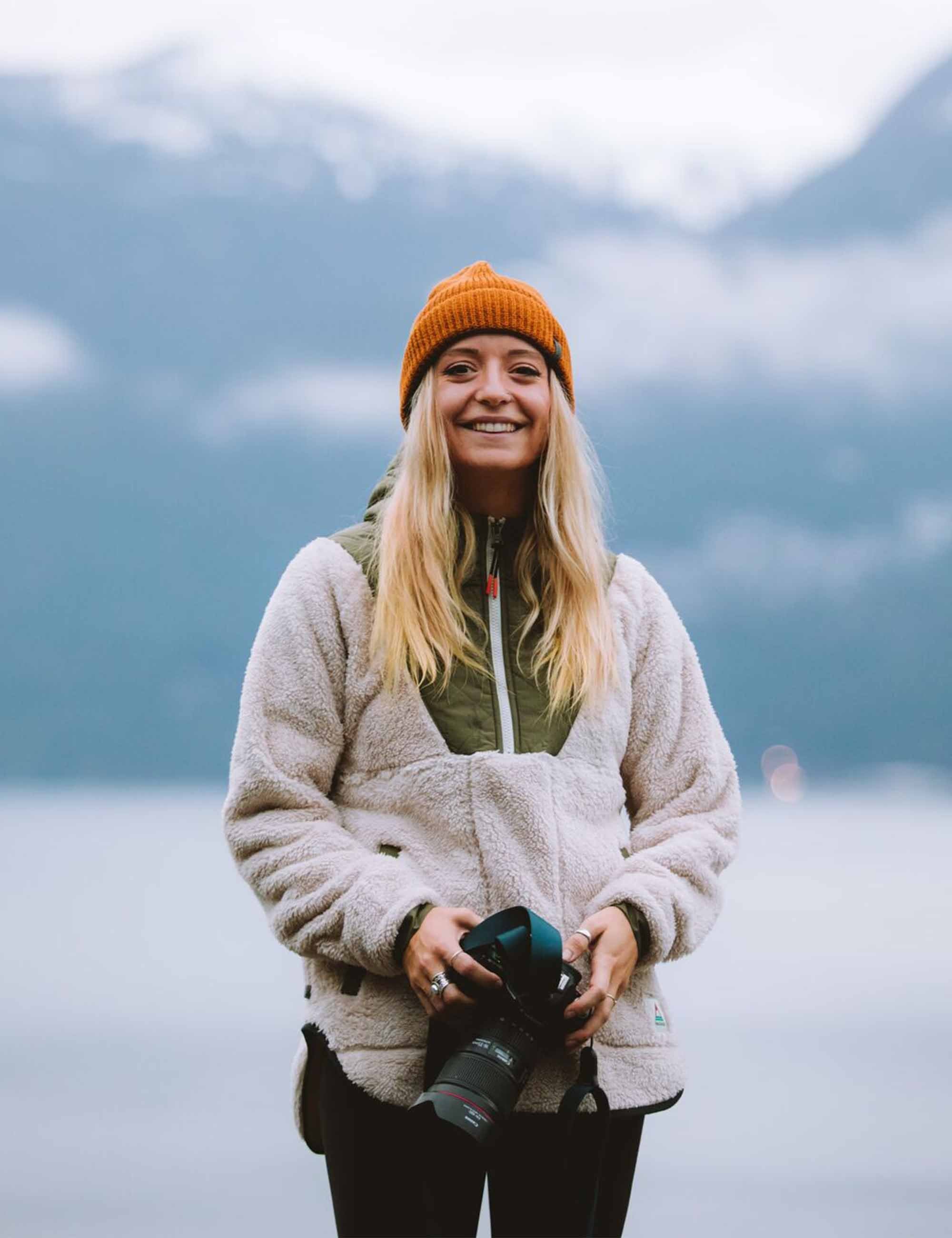 Women's Beaumont Hooded Sherpa Fleece - Vintage White