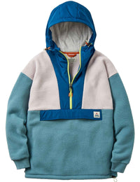 Women's Maren 1/2 Zip Hooded Sherpa Fleece - Arctic